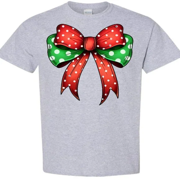 Christmas Bow Graphic Tees - Picture 9 of 16